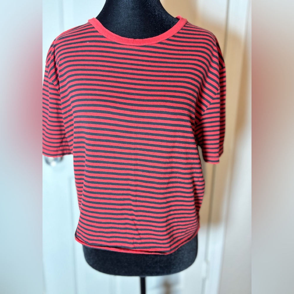 The Rail Striped Crop Top